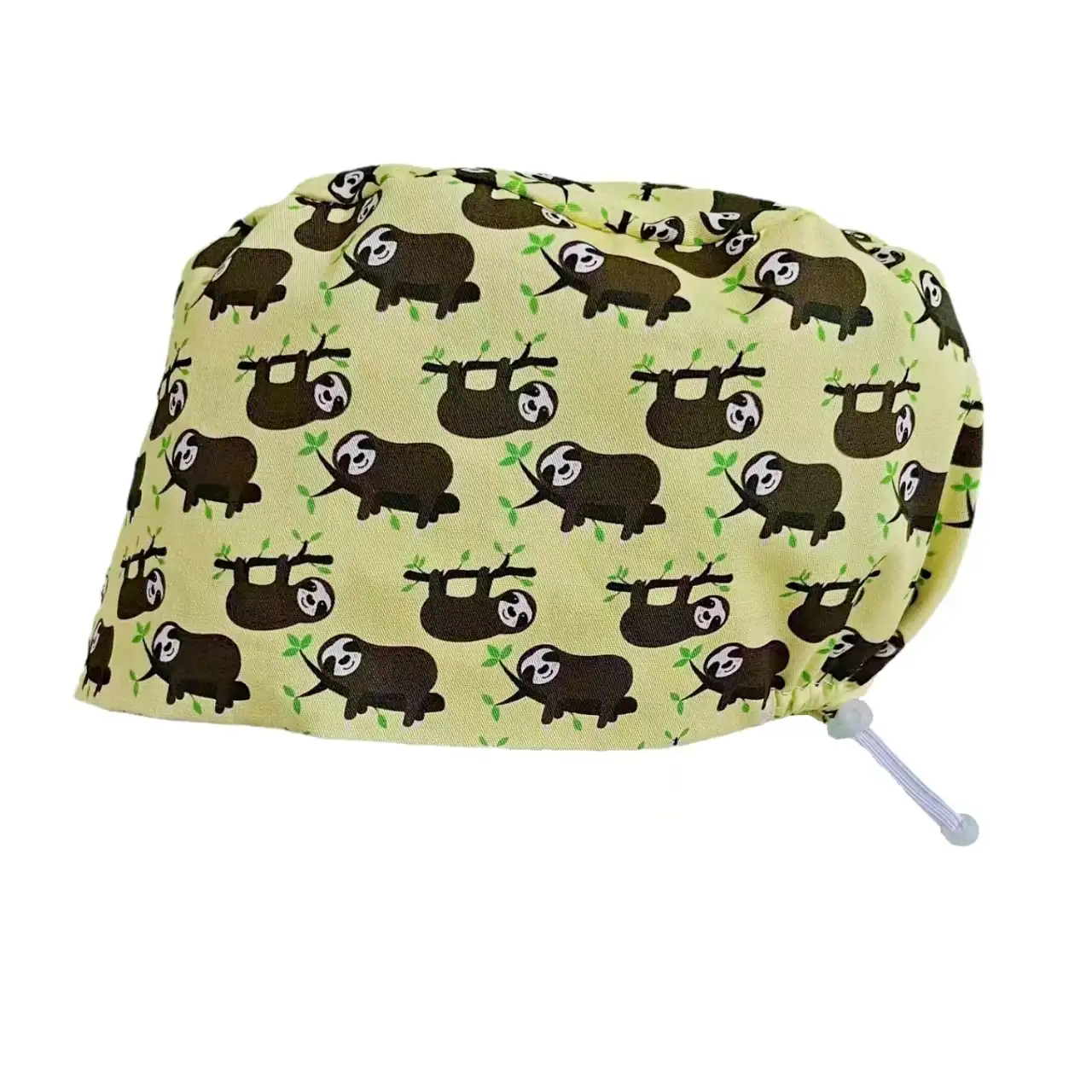 Reusable round scrub cap example
