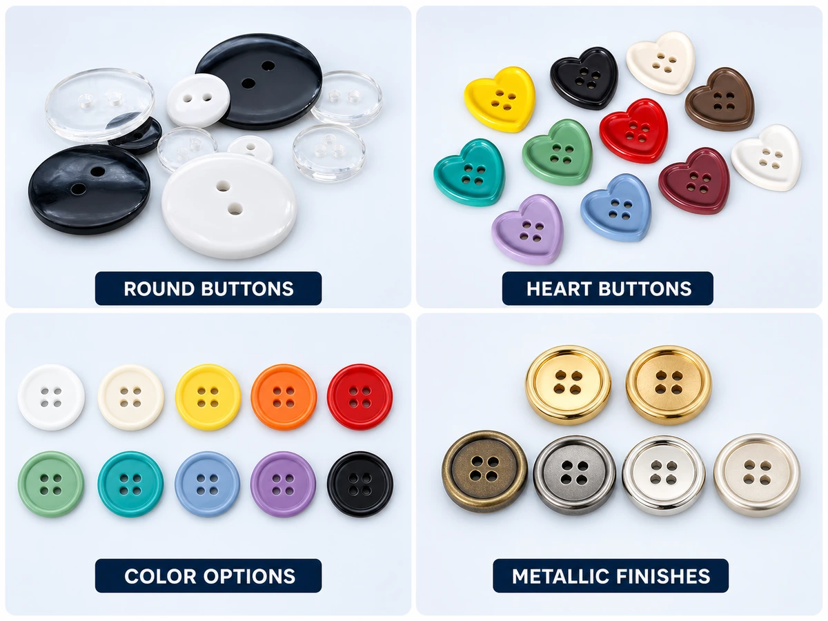 Buttons and adjustable details for custom reusable scrub caps